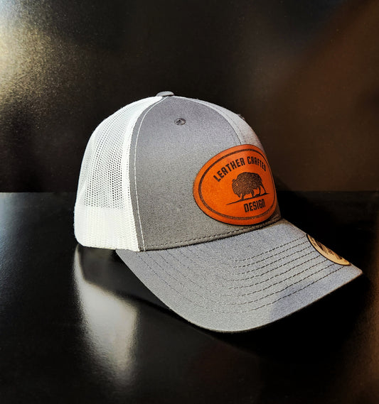 Retro Trucker Hat with Bison Logo