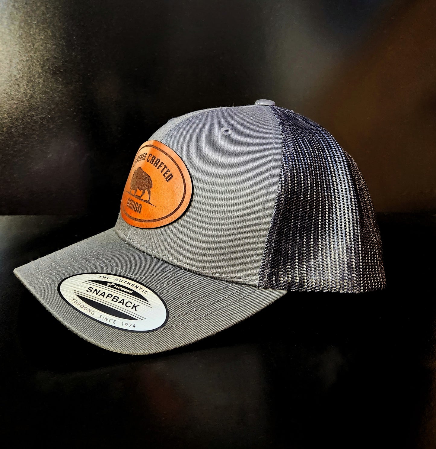 Retro Trucker Hat with Bison Logo