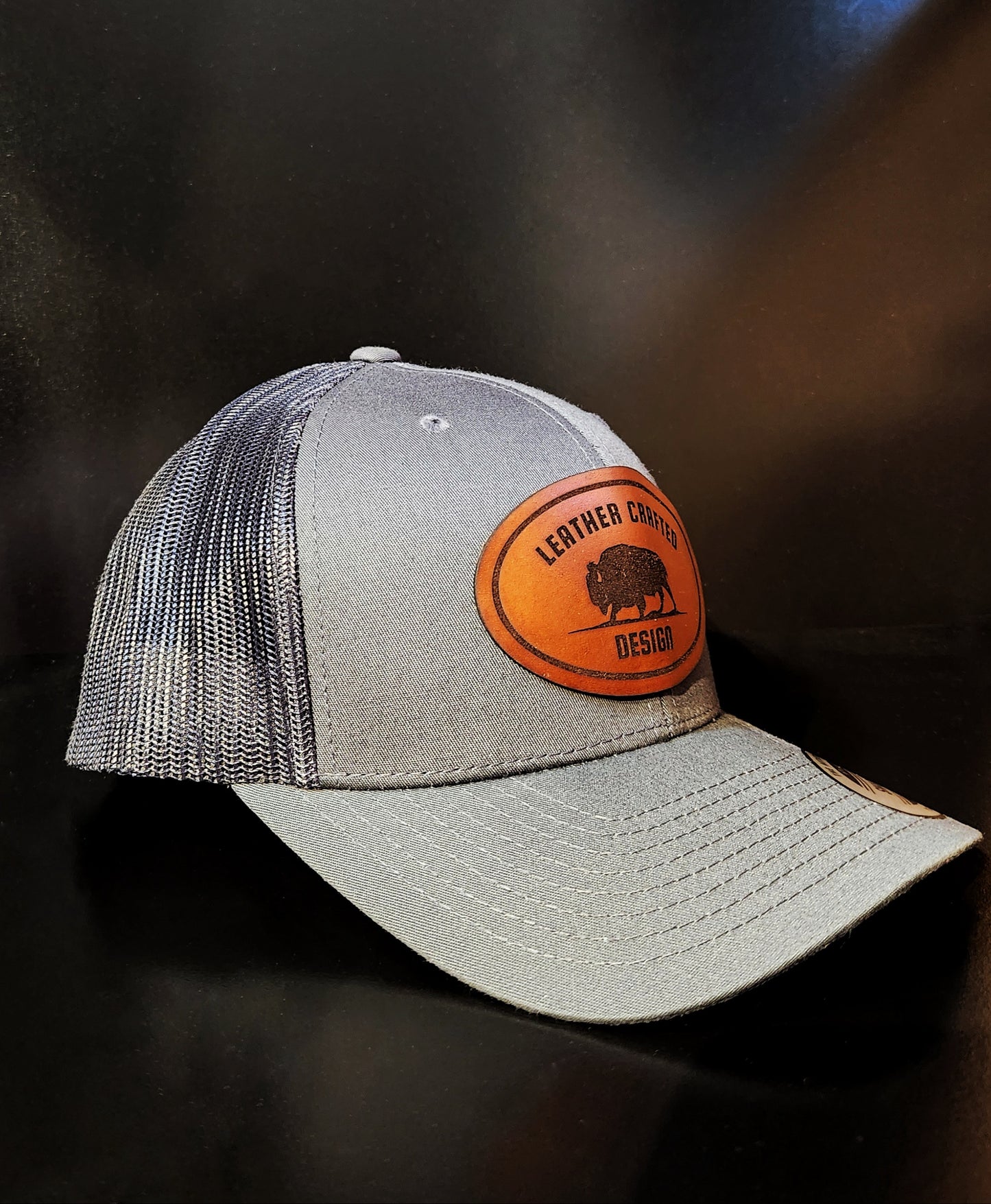 Retro Trucker Hat with Bison Logo