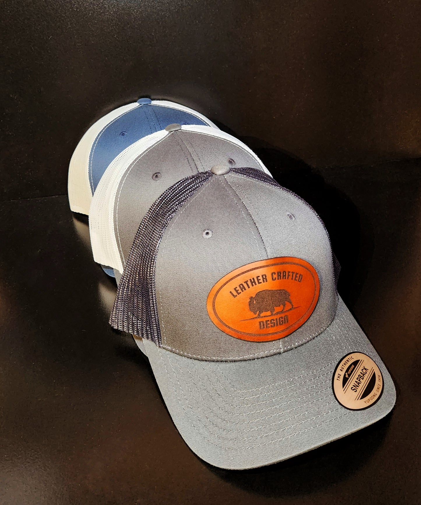 Retro Trucker Hat with Bison Logo