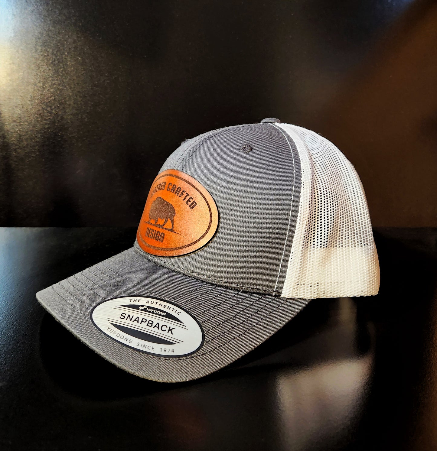 Retro Trucker Hat with Bison Logo