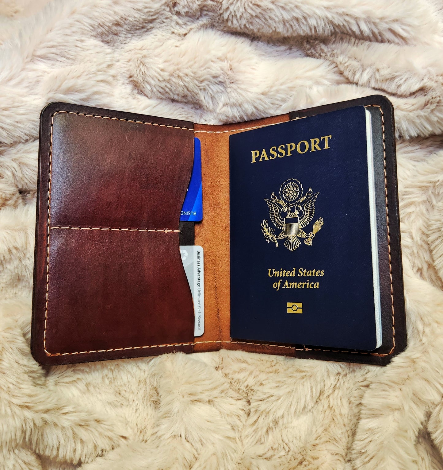 Leather Passport Wallet