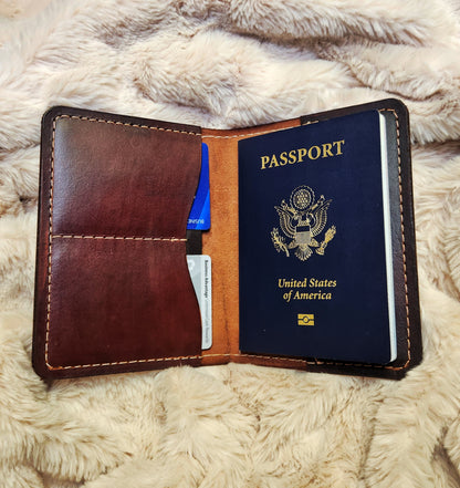 Leather Passport Wallet