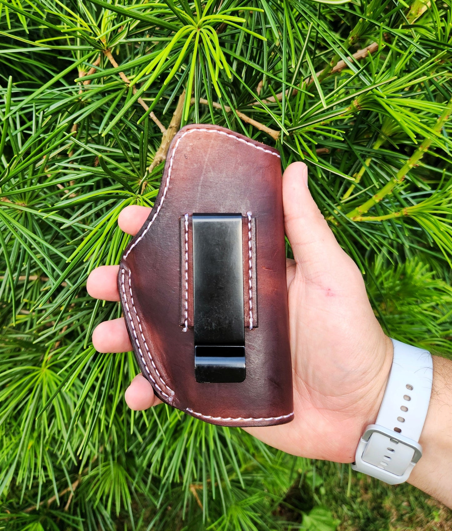 Leather "In-The-Waistband" Gun Holster