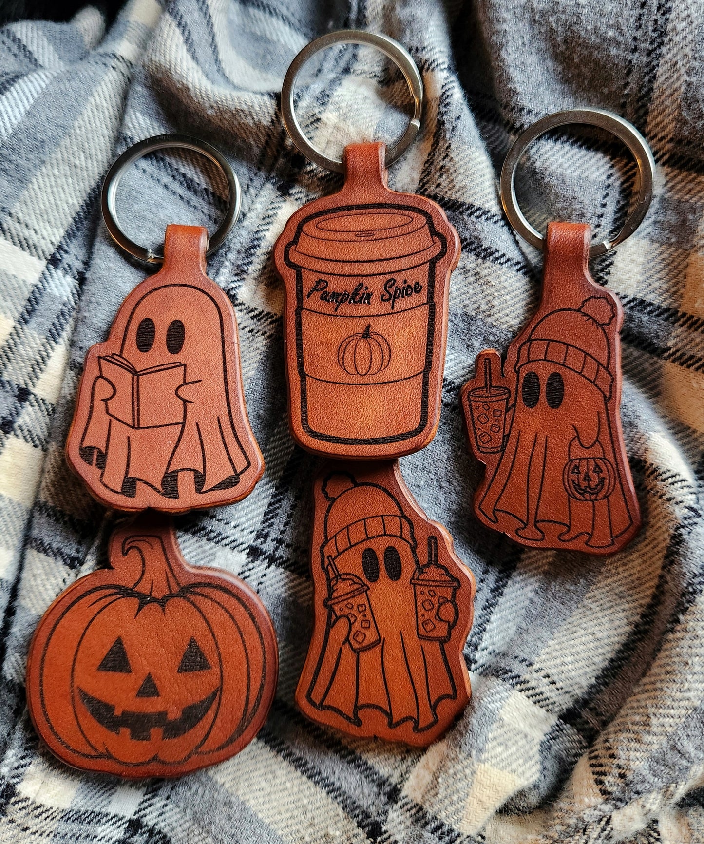 Fall Edition Keychains (Bundle of 5)