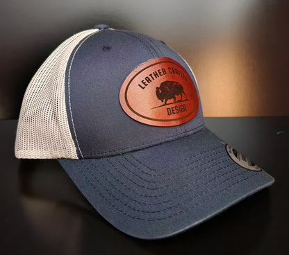 Retro Trucker Hat with Bison Logo