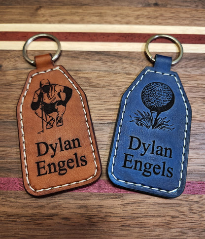 Leather Luggage Tag