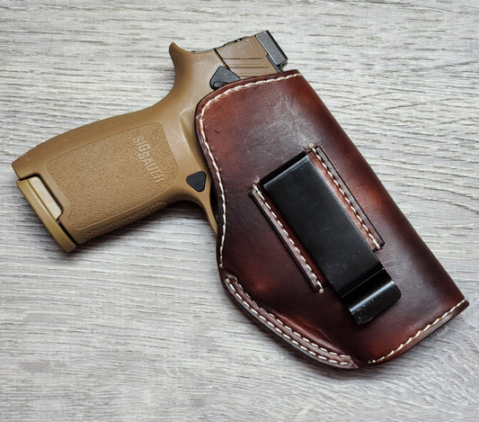 Leather "In-The-Waistband" Gun Holster