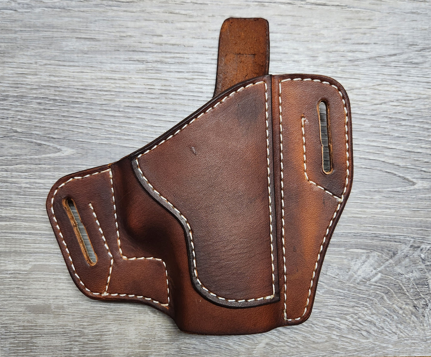 Leather Gun Holster: Sig Sauer P320 / HK VP9 / Walther PPQ M2