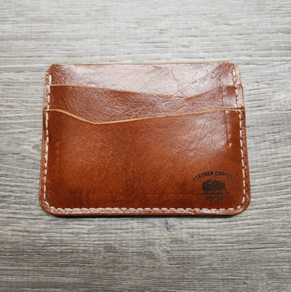 "Caramel Cascade" Card Wallet