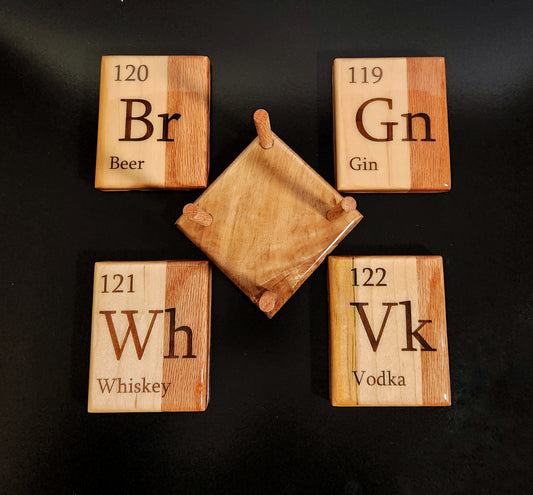 Periodic Table Beer Coasters